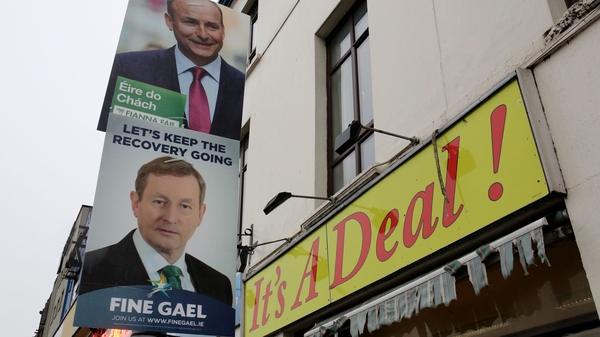 Fine Gael and Fianna Fáil are set to be the two largest parties