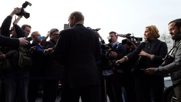 Exit polls suggest Fine Gael leader Enda Kenny's back is to the wall