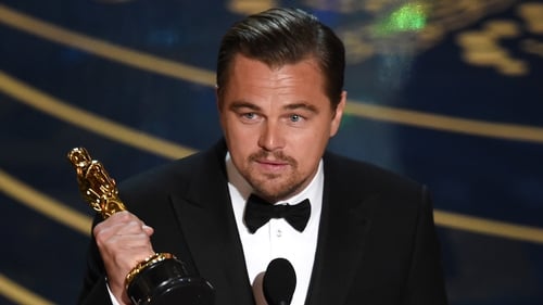Leonardo DiCaprio wins an Oscar for The Revenant earlier this year - eyes on a different prize now with his forthcoming green-themed documentary
