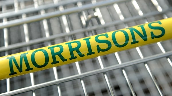 Morrisons has blamed a tough economic backdrop and sustained consumer uncertainty for the sales drop