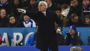 Claudio Ranieri's Leicester lead the Premier League standings by three points
