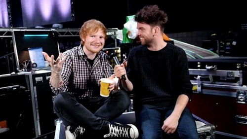 Ed Sheeran recorded Ag Smaoineamh Ós Árd while on tour in Australia