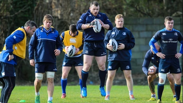 Cian Healy (c) starts alongside Sean Cronin and Mike Ross in a new-look front row