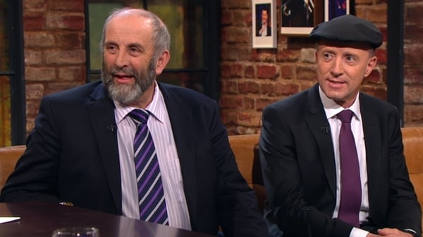 Danny and Michael Healy-Rae appeared on RTÉ's Late Late Show