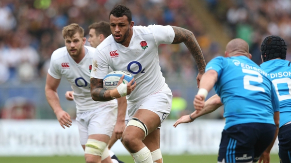 Courtney Lawes was injured playing for Northampton