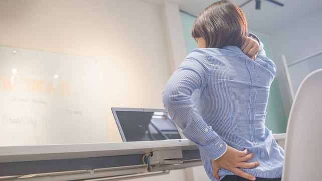 Don't ignore back pain at work