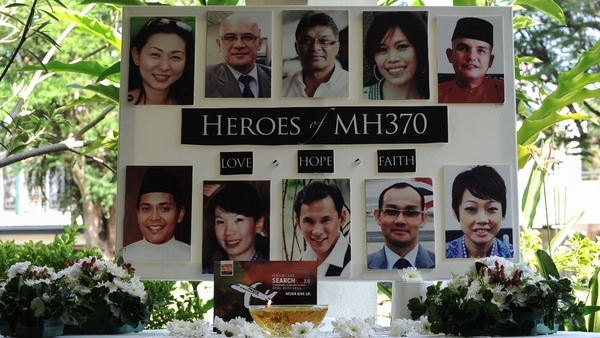 Flight MH370 vanished with 239 people en route to Beijing from Kuala Lumpur