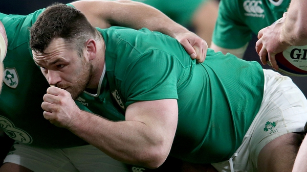 A string of injuries hampered Cian Healy's progress but he is back in flying form