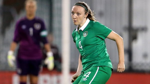 Louise Quinn's header helped Ireland to an impressive win