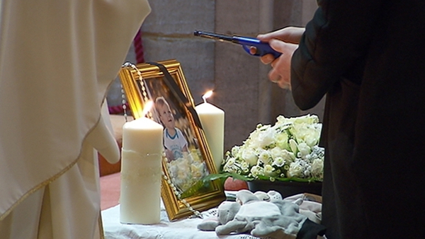 A special mass was celebrated in Polish and English for baby Karol and his family