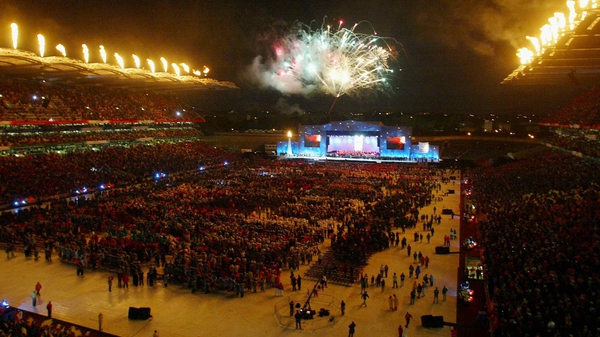 Croke Park during the Special Olympics closing ceremony in 2003