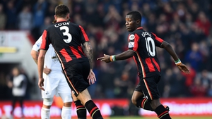 Max Gradel (r) fired the Cherries in front