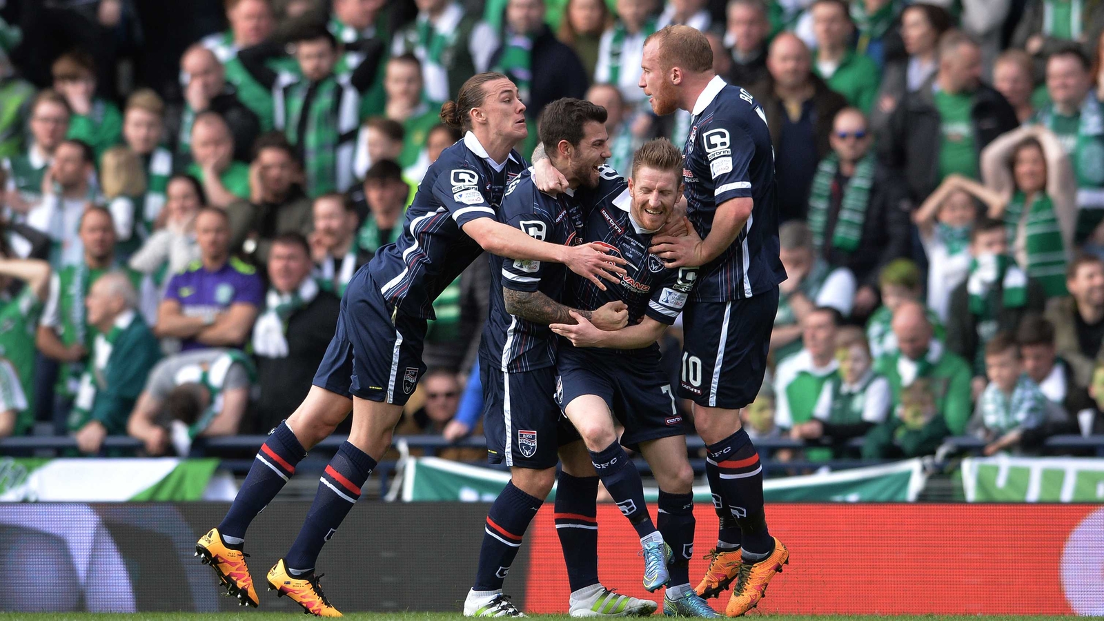 Ross County defeat Hibs for Cup glory