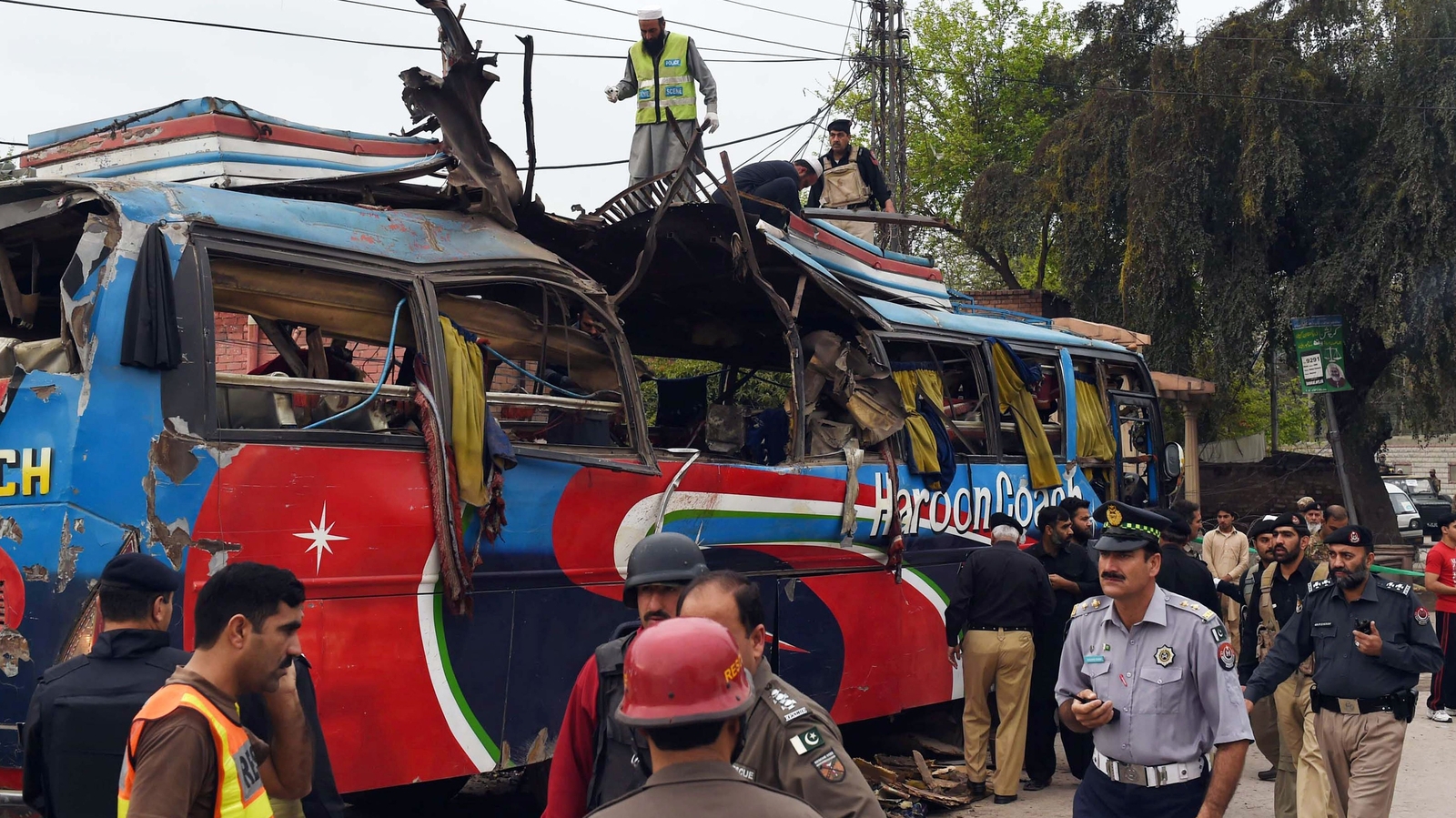 Bus Blast Kills At Least 15 In Pakistan