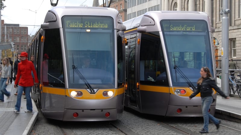 Image result for luas green line