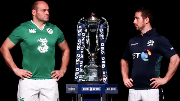 Captains Rory Best and Greig Laidlaw face off