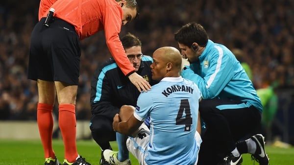 Vincent Kompany face a race against time to be fit for the Euros