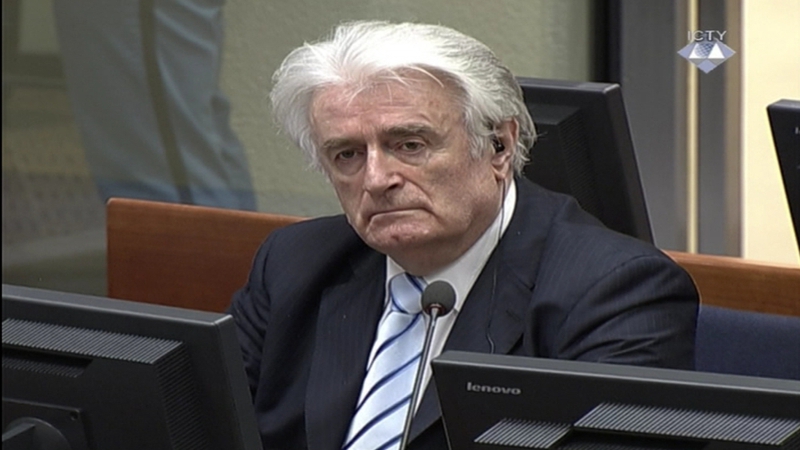 Karadzic found guilty of genocide in Srebrenica