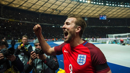 Harry Kane continued his goal-scoring form for England