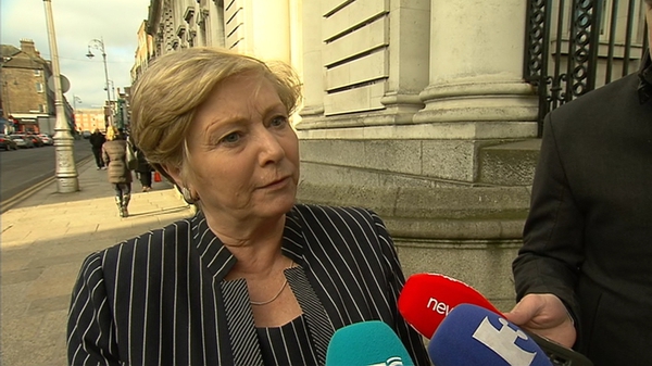 Frances Fitzgerald said she received the O'Higgins report last Monday