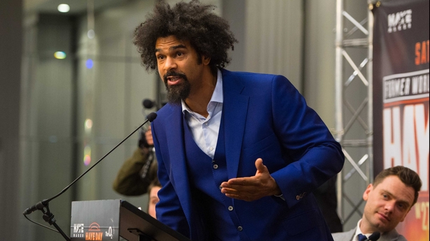 Mouthpiece David Haye