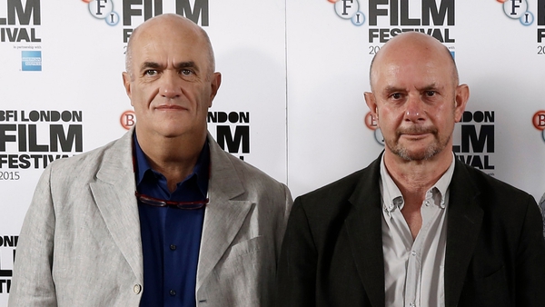 Colm Tóibín with Nick Hornby pictured at last year's London Film Festival