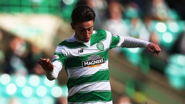 Two goal teen hero Patrick Roberts, who stuck for Celtic for the first time