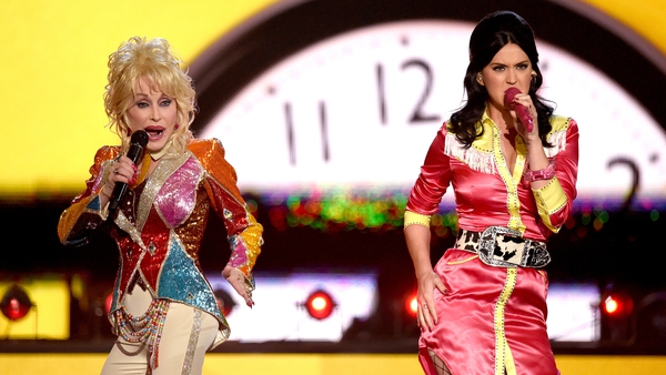 Dolly Parton with Katy Perry