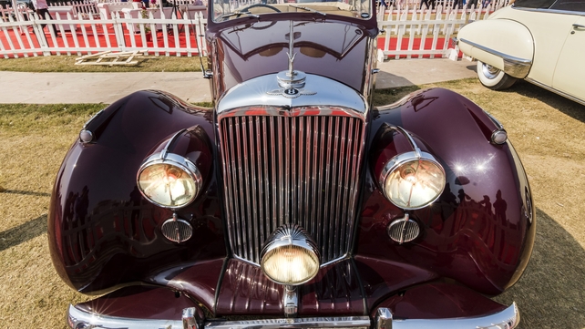 Classic 1948 Bentley Mark VI vintage car 