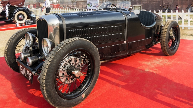 Bugatti vintage retro sports car