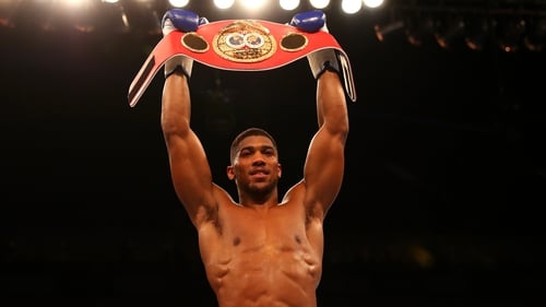 Joshua may be forced to give up one of his belts