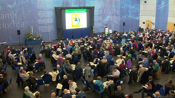 Many of the delegates at the synod in Limerick are lay people