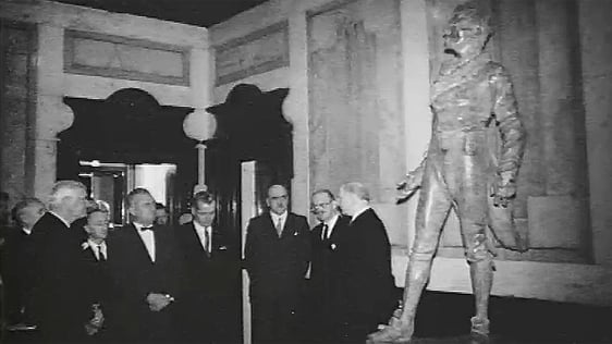 Robert Emmet Statue Unveiled (1966)