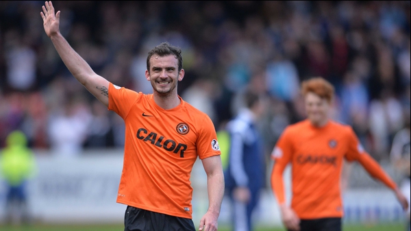 Gavin Gunning has waved goodbye to Dundee United for the second time