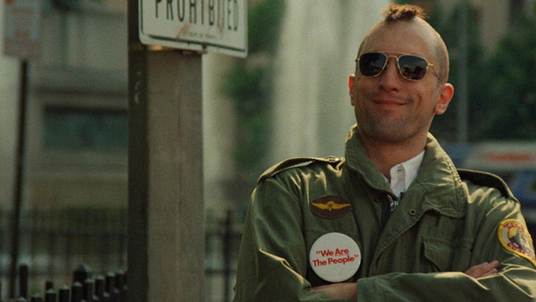 Robert de Niro as Travis Bickle in Taxi Driver: marking 40 years in New York's Tribeca Film Festival.