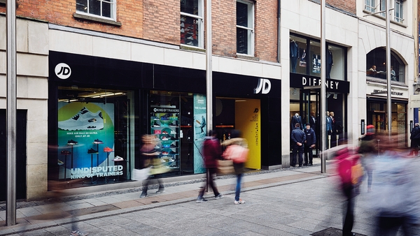 Demand for JD Sports' sportswear rose and it expanded overseas in the 26 weeks to August