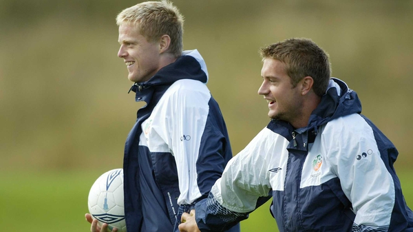 Damien Duff (L) and Stephen McPhail