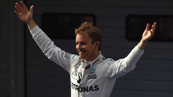 Nico Rosberg topped the time sheet for qualifying in Japan