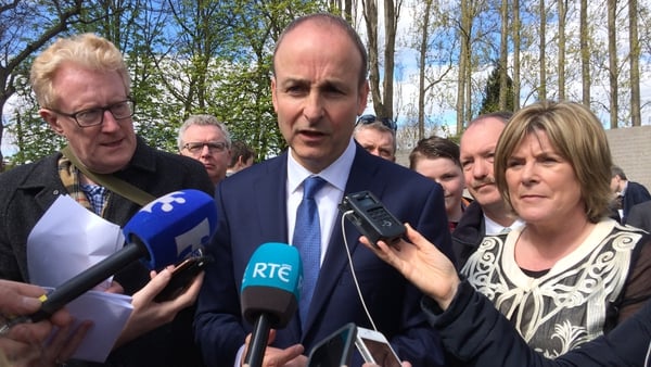 Micheál Martin said Fianna Fáil would not be signing up to a programme for government