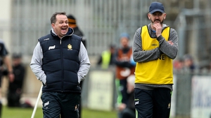 Donal Óg Cusack with Davy Fitzgerald during his time with Clare