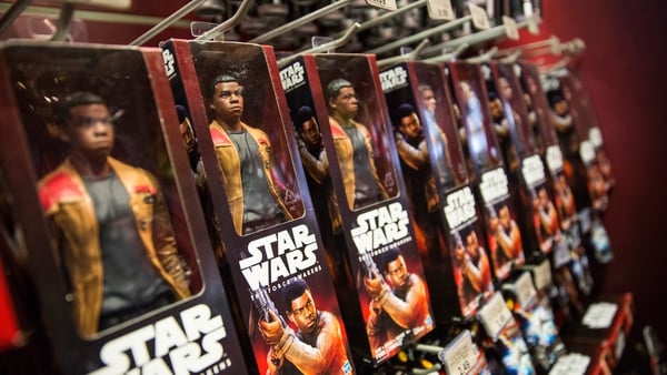 Revenue from toys targeted at boys jumped 24% to $336.9m in the first quarter