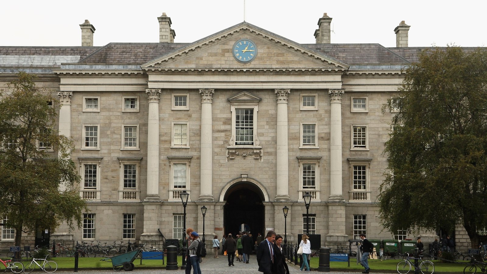 Image - Trinity College Dublin. The college was the largest landholder in Ireland at the time of the Famine and responsible for the evictions of many hundreds of people.