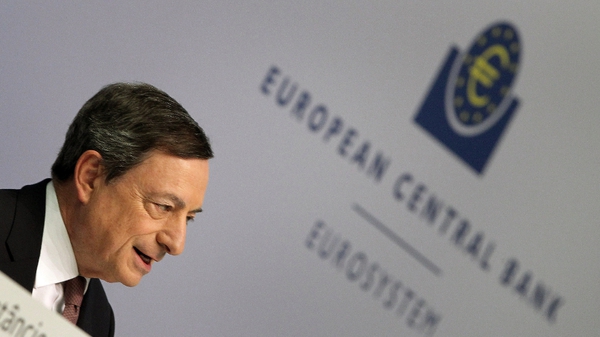 ECB President Mario Draghi said the revision of the macroeconomic projections is 'going in the right direction'