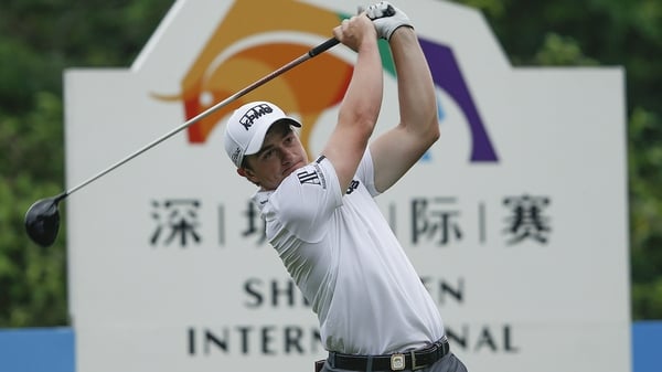 Paul Dunne is tied 25th in China