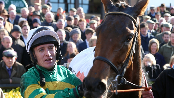 Barry Geraghty is hoping to be back in action in time for the Aintree Grand National