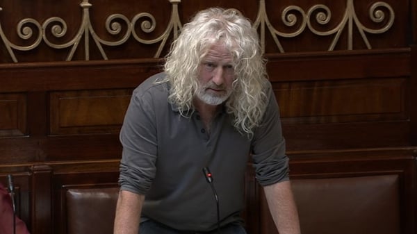 Mick Wallace said he was willing to take a refugee in himself