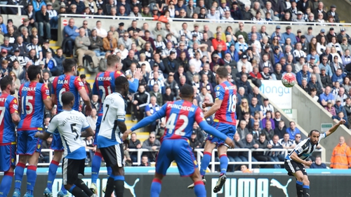 Andros Townsend curled ina delightful free kick to give the Magpies all three points
