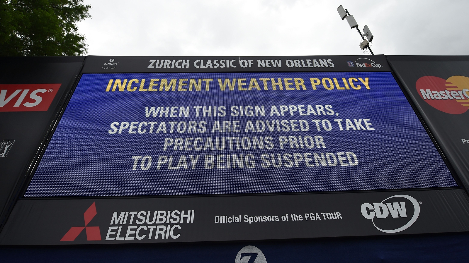 Rain Delays Third Round At Zurich Classic