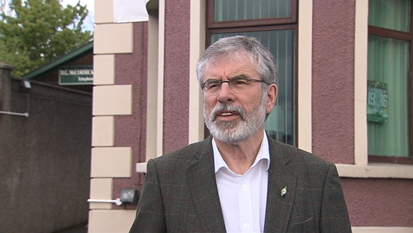 Gerry Adams says Arlene Foster must stand aside during inquiry