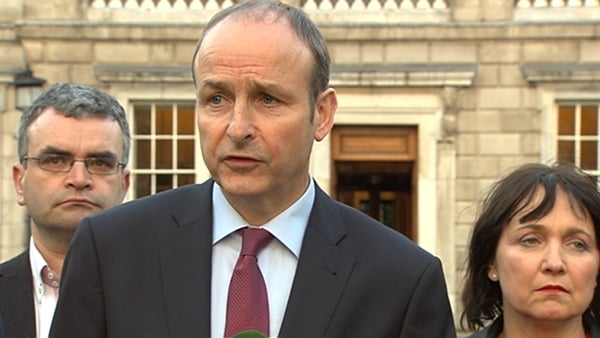 Micheál Martin said choices would have to be made on the issue of water charges